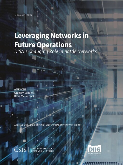 Title details for Leveraging Networks in Future Operations by Gregory Sanders - Available